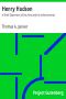 [Gutenberg 13442] • Henry Hudson: A Brief Statement of His Aims and His Achievements